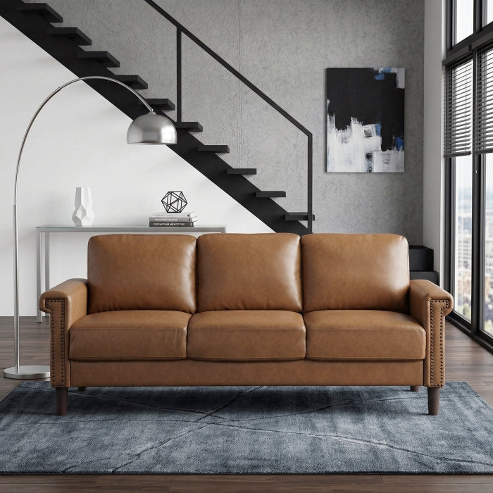 Heritage Brown Sofa - Ornate Home