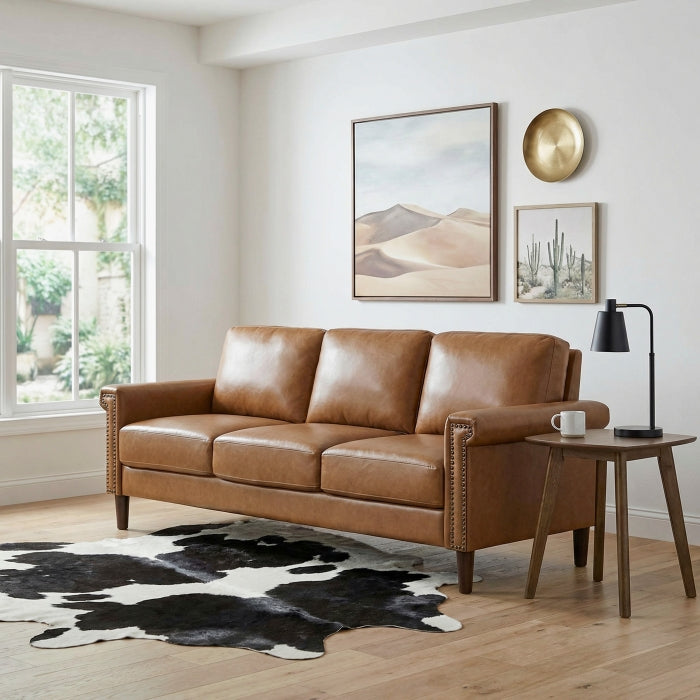 Heritage Brown Sofa - Ornate Home