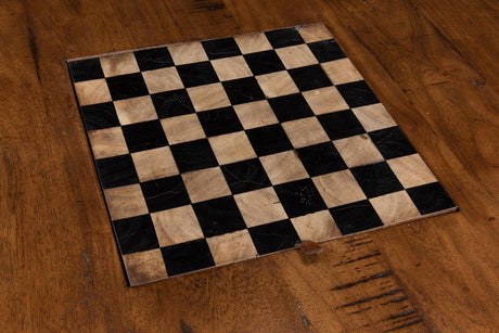 Heritage Games Brown Low Game Table With Four Stools - Ornate Home