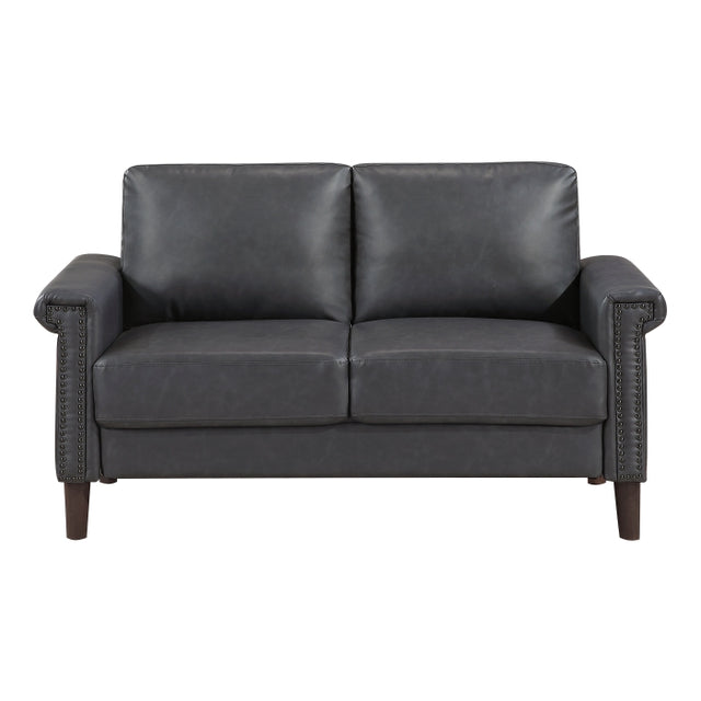 Heritage White Loveseat
