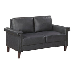 Heritage Gray Loveseat - Ornate Home