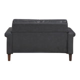 Heritage Gray Loveseat - Ornate Home