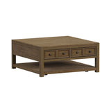 Heritage Oak Brown 2-Piece Occasional Table Set - Ornate Home