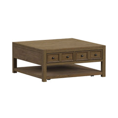 Heritage Oak Brown 3-Piece Occasional Table Set with Coffee Table & Two End Tables - Ornate Home