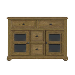 Heritage Oak Brown Buffet - Ornate Home