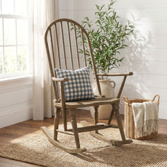 Heritage Oak Brown Rocking Chair - Ornate Home