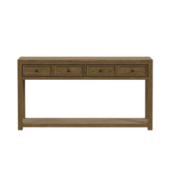 Heritage Oak Brown Sofa Table - Ornate Home
