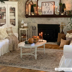 Heritage Style Flat Pile Washable Rug - Ornate Home