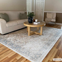 Heritage Style Flat Pile Washable Rug - Ornate Home