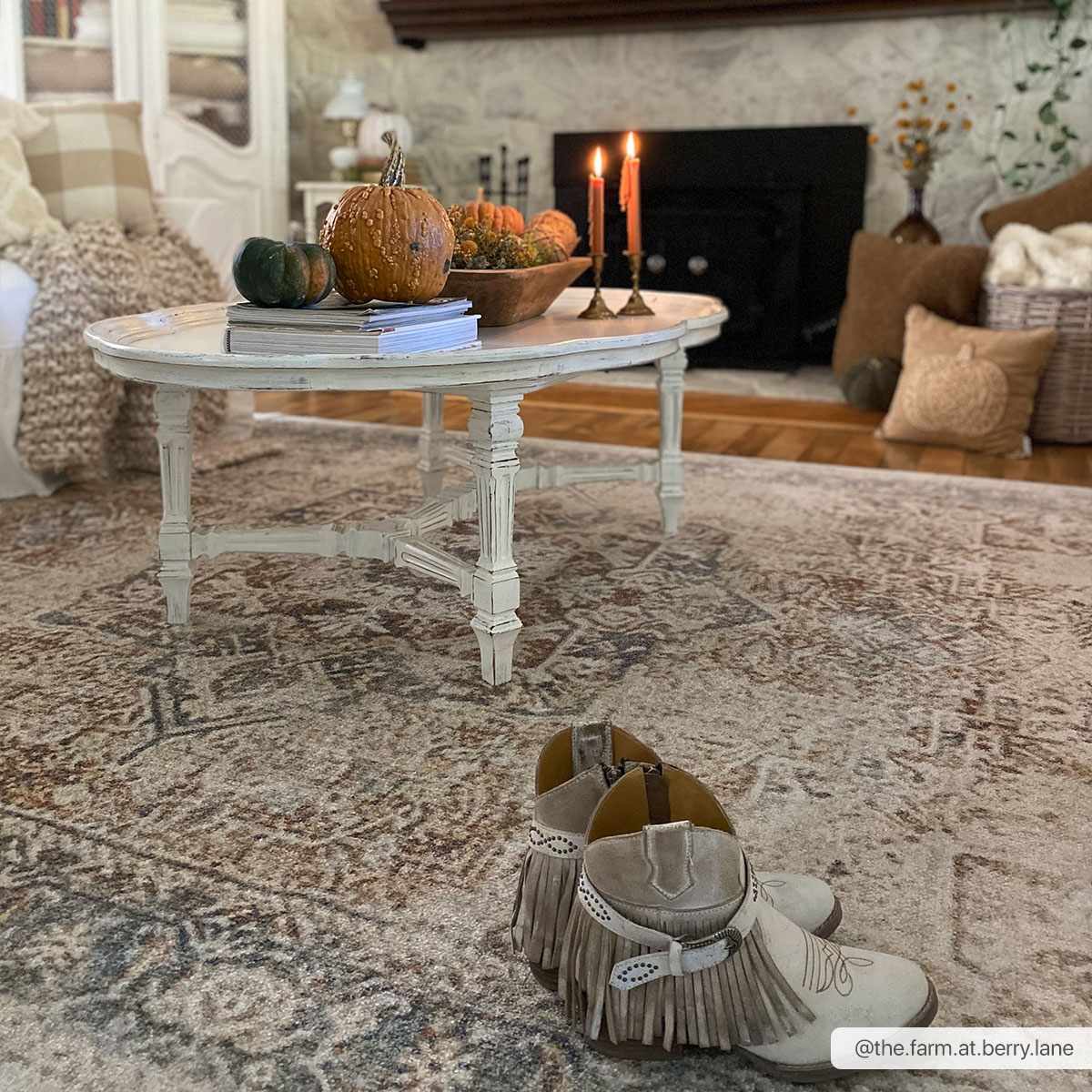 Heritage Style Flat Pile Washable Rug - Ornate Home