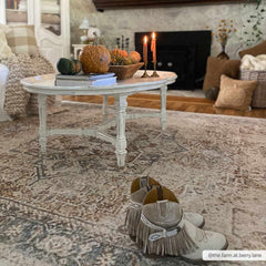 Heritage Style Flat Pile Washable Rug - Ornate Home