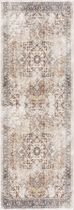 Heritage Style Flat Pile Washable Rug - Ornate Home