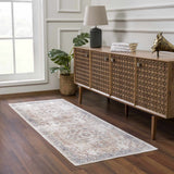 Heritage Style Flat Pile Washable Rug - Ornate Home