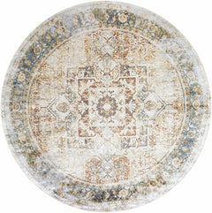 Heritage Style Flat Pile Washable Rug - Ornate Home