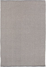 Herlong Charcoal Herringbone Outdoor Rug - Clearance - Ornate Home