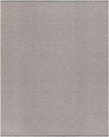Herlong Charcoal Herringbone Outdoor Rug - Clearance - Ornate Home