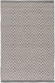 Herlong Charcoal Herringbone Outdoor Rug - Clearance - Ornate Home