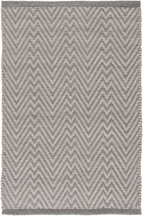 Herlong Charcoal Herringbone Outdoor Rug - Clearance - Ornate Home