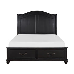 Herman Charcoal Brown 5-Piece Queen Bedroom Set - Ornate Home