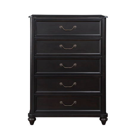 Herman Charcoal Brown Chest - Ornate Home
