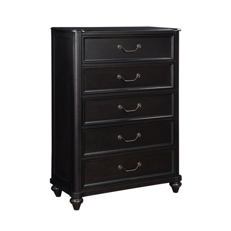Herman Charcoal Brown Chest - Ornate Home