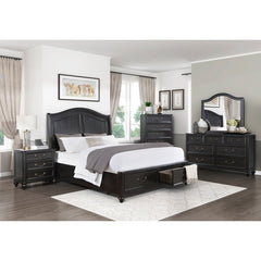 Herman Charcoal Brown Chest - Ornate Home