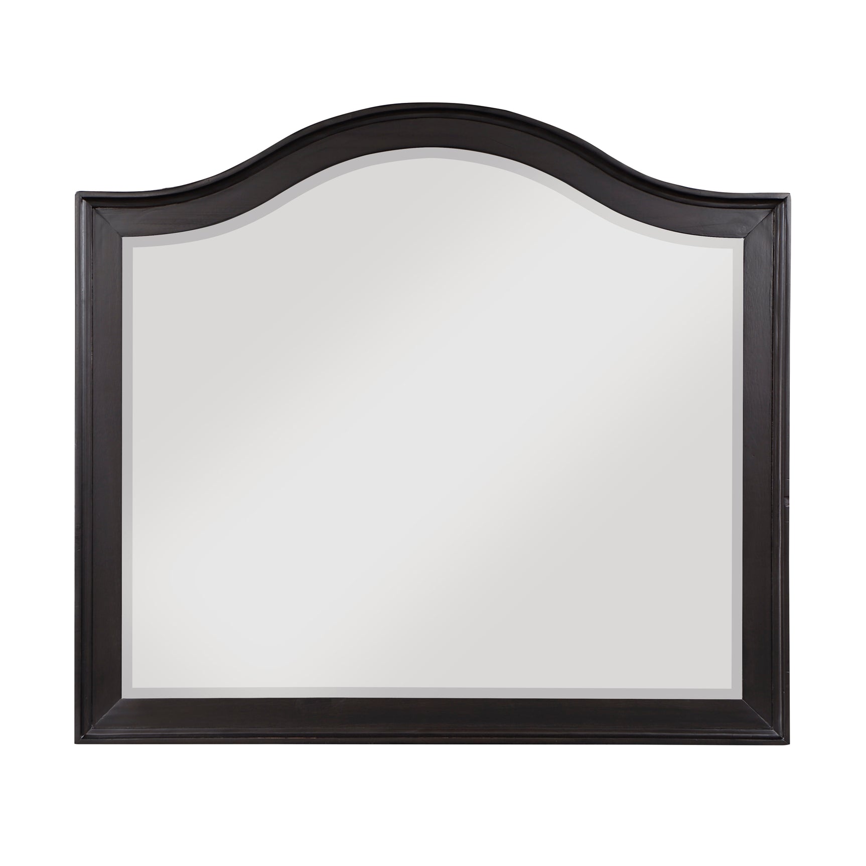 Herman Charcoal Brown Dresser Top Mirror - Ornate Home