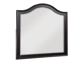 Herman Charcoal Brown Dresser Top Mirror - Ornate Home