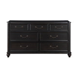 Herman Charcoal Brown Dresser w/ 7 Drawers - Ornate Home