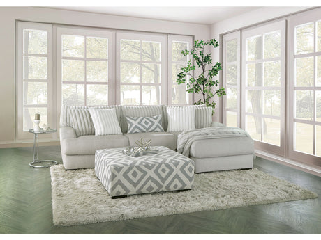 Hermance Gray Sectional - Ornate Home