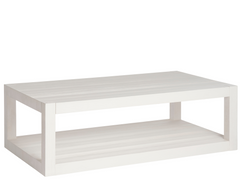 Hermosa White Sand Cocktail Table - Ornate Home
