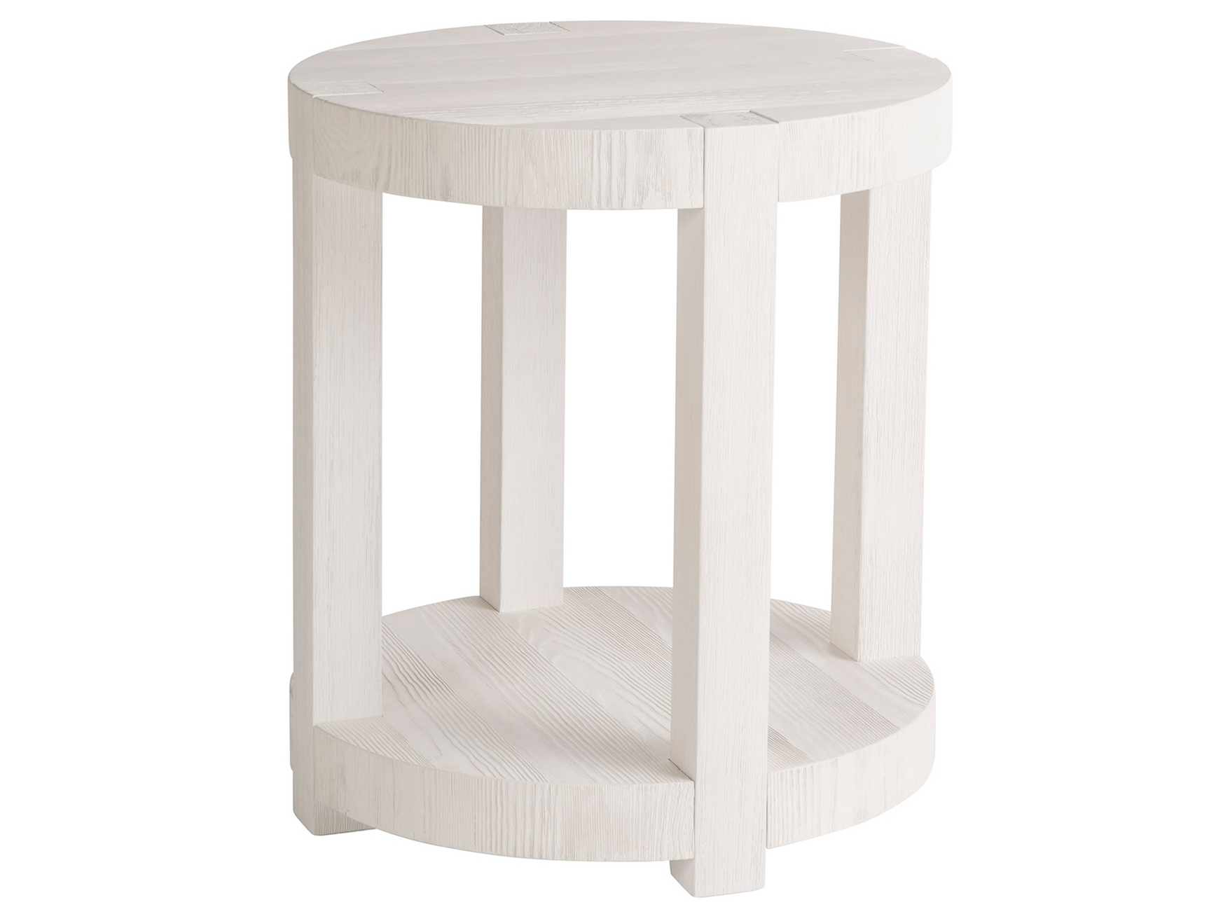 Hermosa White Sand End Table - Ornate Home