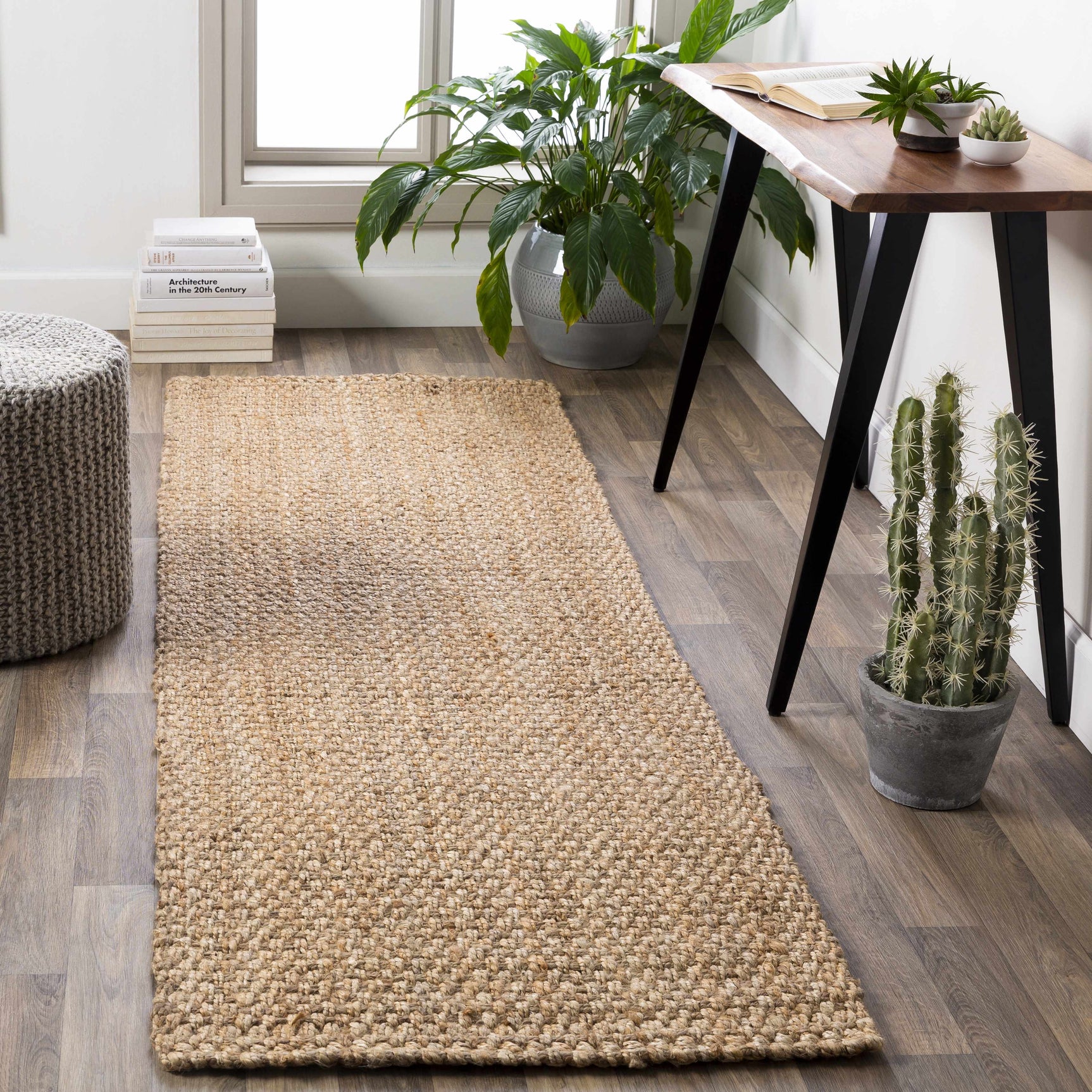 Herndon Braided Jute Rug - Ornate Home