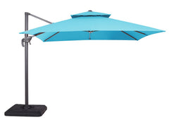 Hero Teal Square Umbrella (Base) - Ornate Home