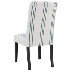 Herran Beige Upholstered Dining Side Chair (Set of 2) - Ornate Home