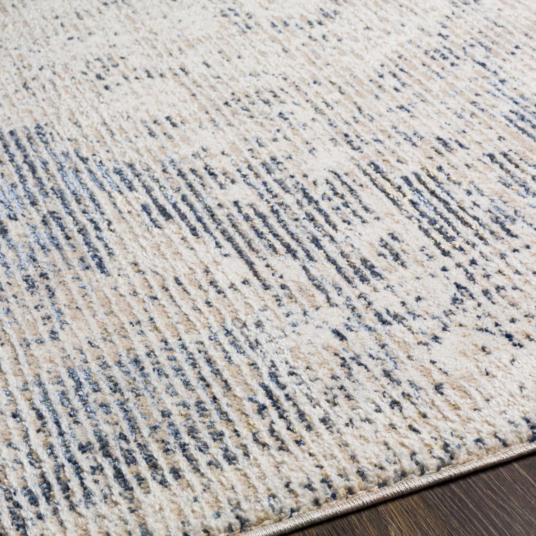 Herricks Denim Medallion Area Rug - Clearance - Ornate Home