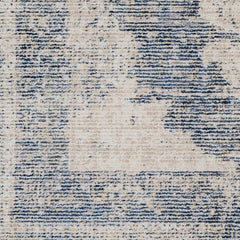 Herricks Denim Medallion Area Rug - Clearance - Ornate Home