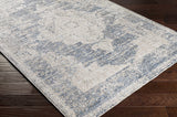 Herricks Denim Medallion Area Rug - Clearance - Ornate Home