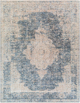 Herricks Denim Medallion Area Rug - Clearance - Ornate Home