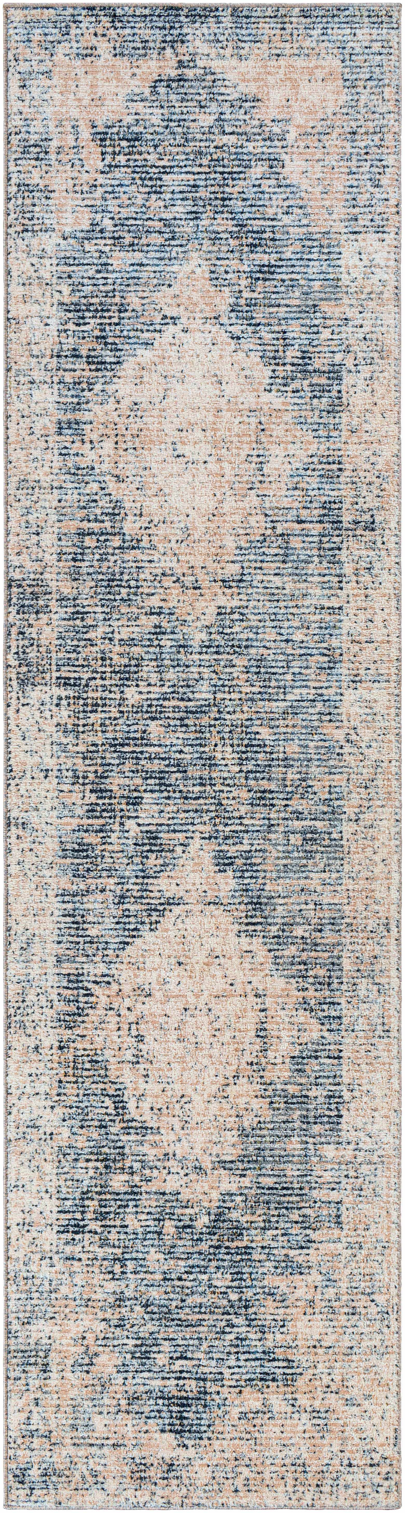 Herricks Denim Medallion Area Rug - Clearance - Ornate Home