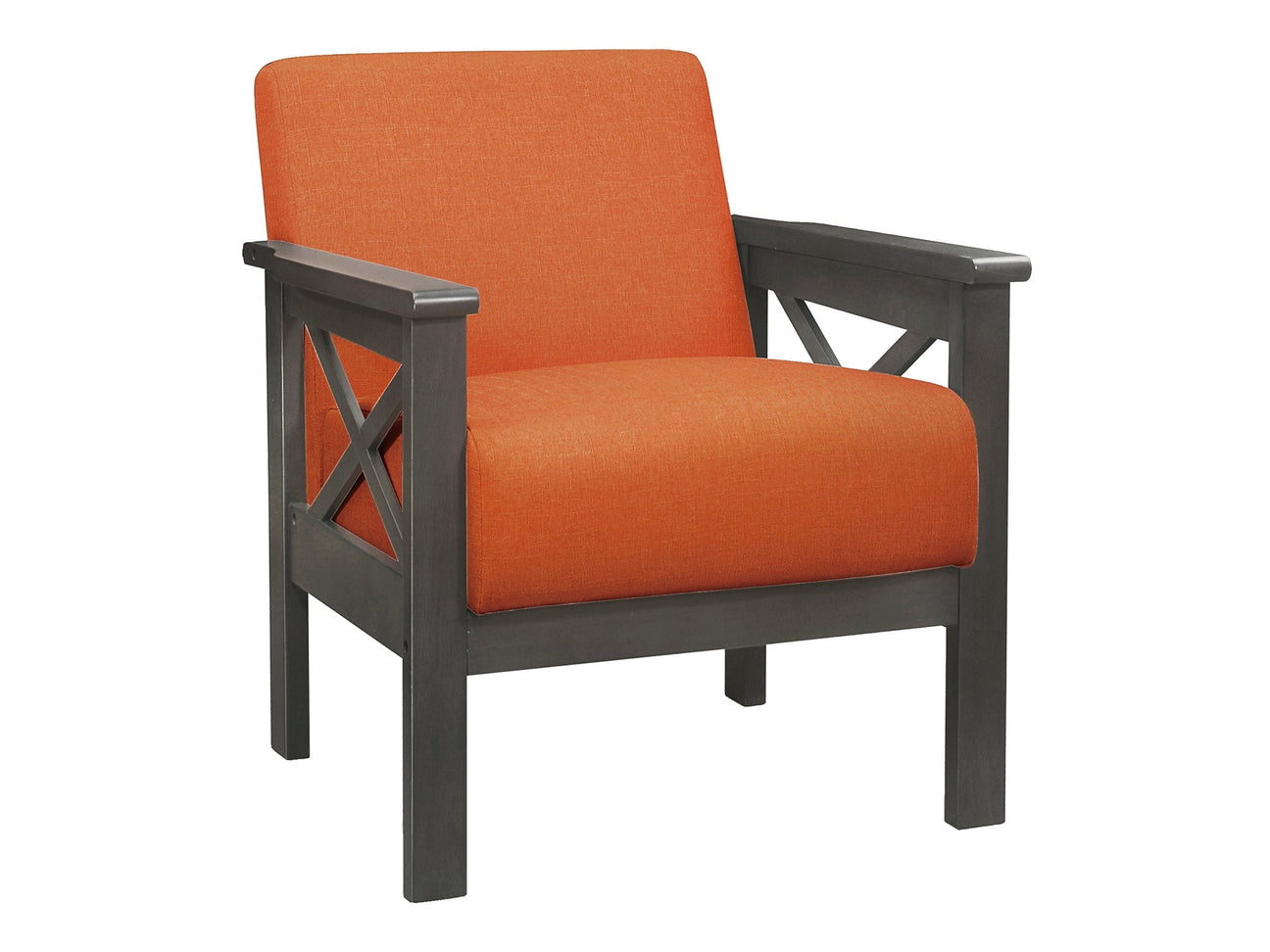 Herriman Orange Accent Chair - Ornate Home