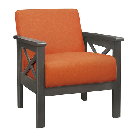 Herriman Orange Accent Chair - Ornate Home