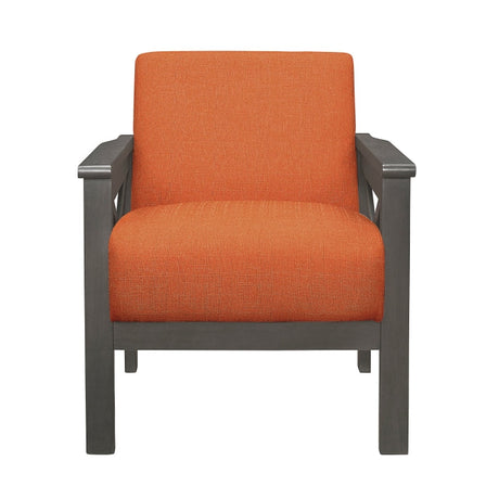 Herriman Orange Accent Chair - Ornate Home