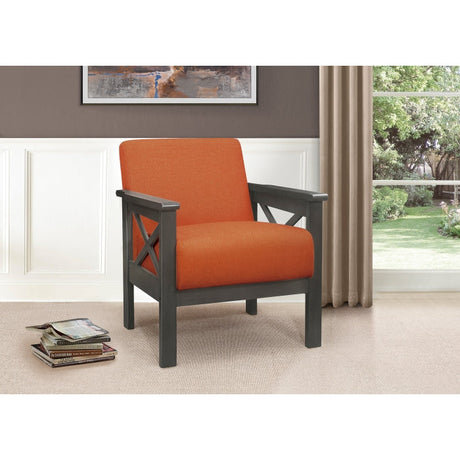 Herriman Orange Accent Chair - Ornate Home