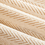 Herringbone Chenille Couch Cover Blanket Soft Durable Throw Sofa Protector with Tassel