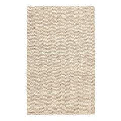 Herringbone Chenille Ivory/Natural Rug - Ornate Home