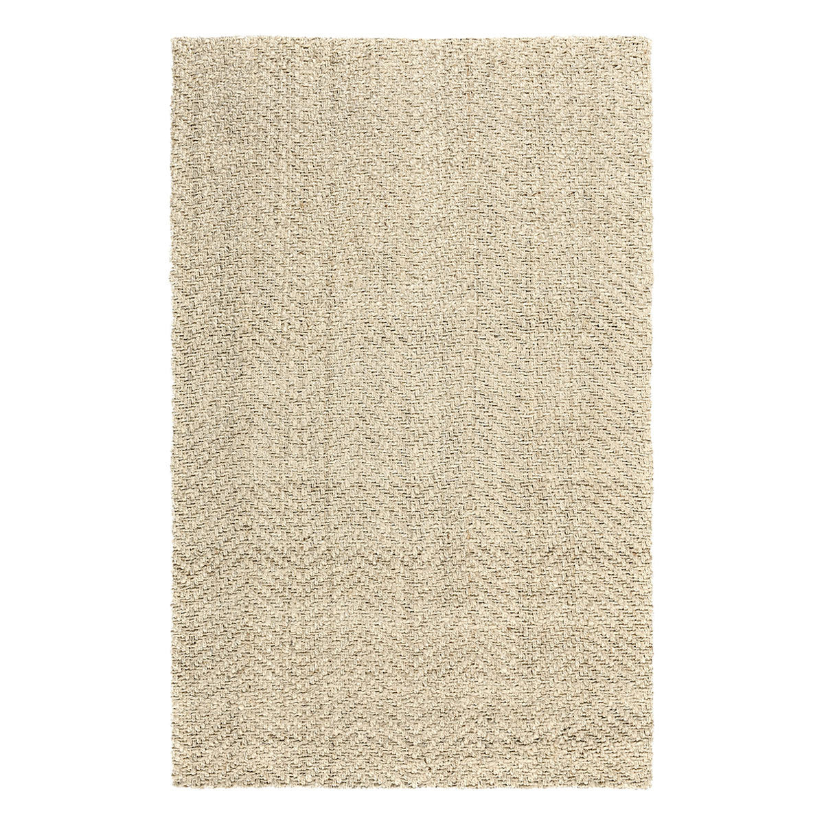 Herringbone Ivory Rug - Ornate Home