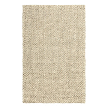 Herringbone Ivory Rug - Ornate Home