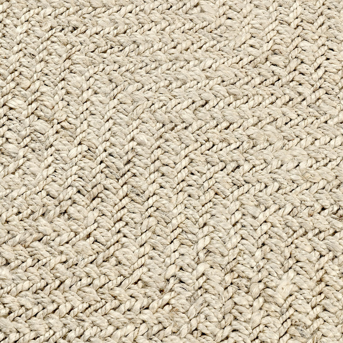 Herringbone Ivory Rug - Ornate Home