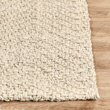 Herringbone Ivory Rug - Ornate Home